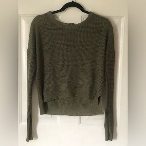 Green Knitted Sweater